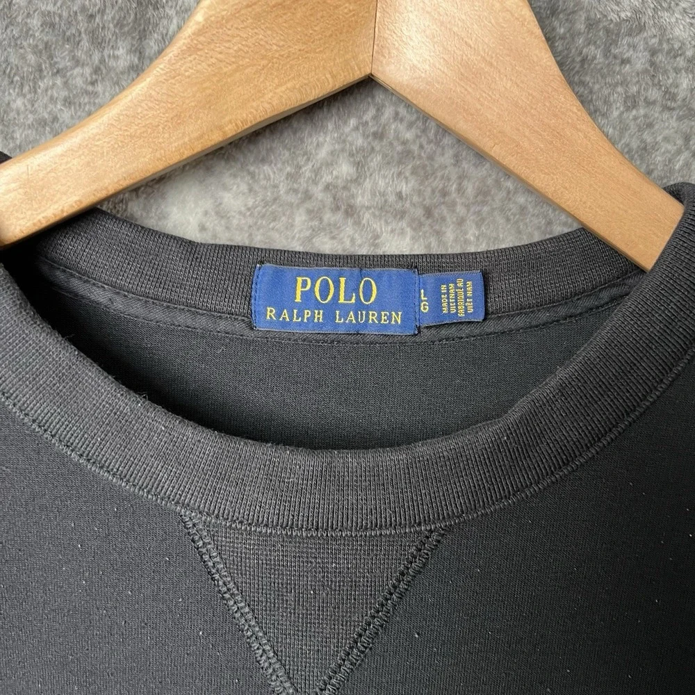 Polo Ralph Lauren Embroidered Crest Big Pony Crewneck Sweatshirt Men's L